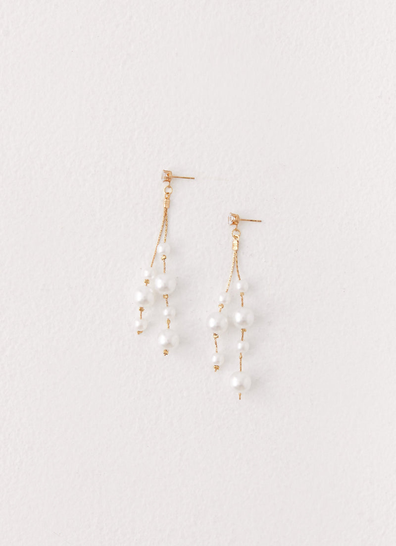 Mallorie Earrings Pearl 1 Peppermayo