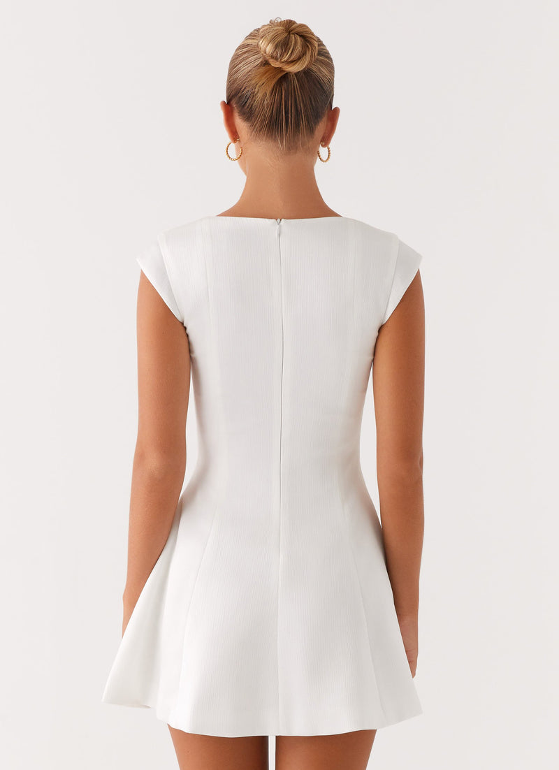 Maryjane Mini Dress - White
