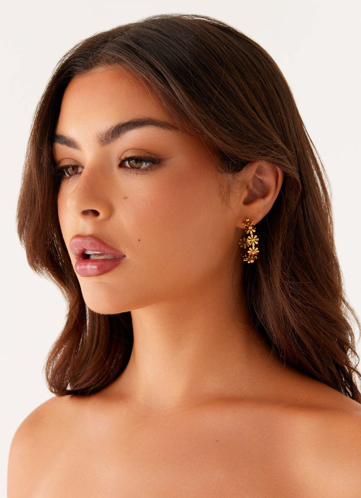 Merrell Hoop Earrings - Gold