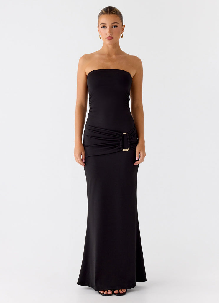 Black Strapless Dresses
