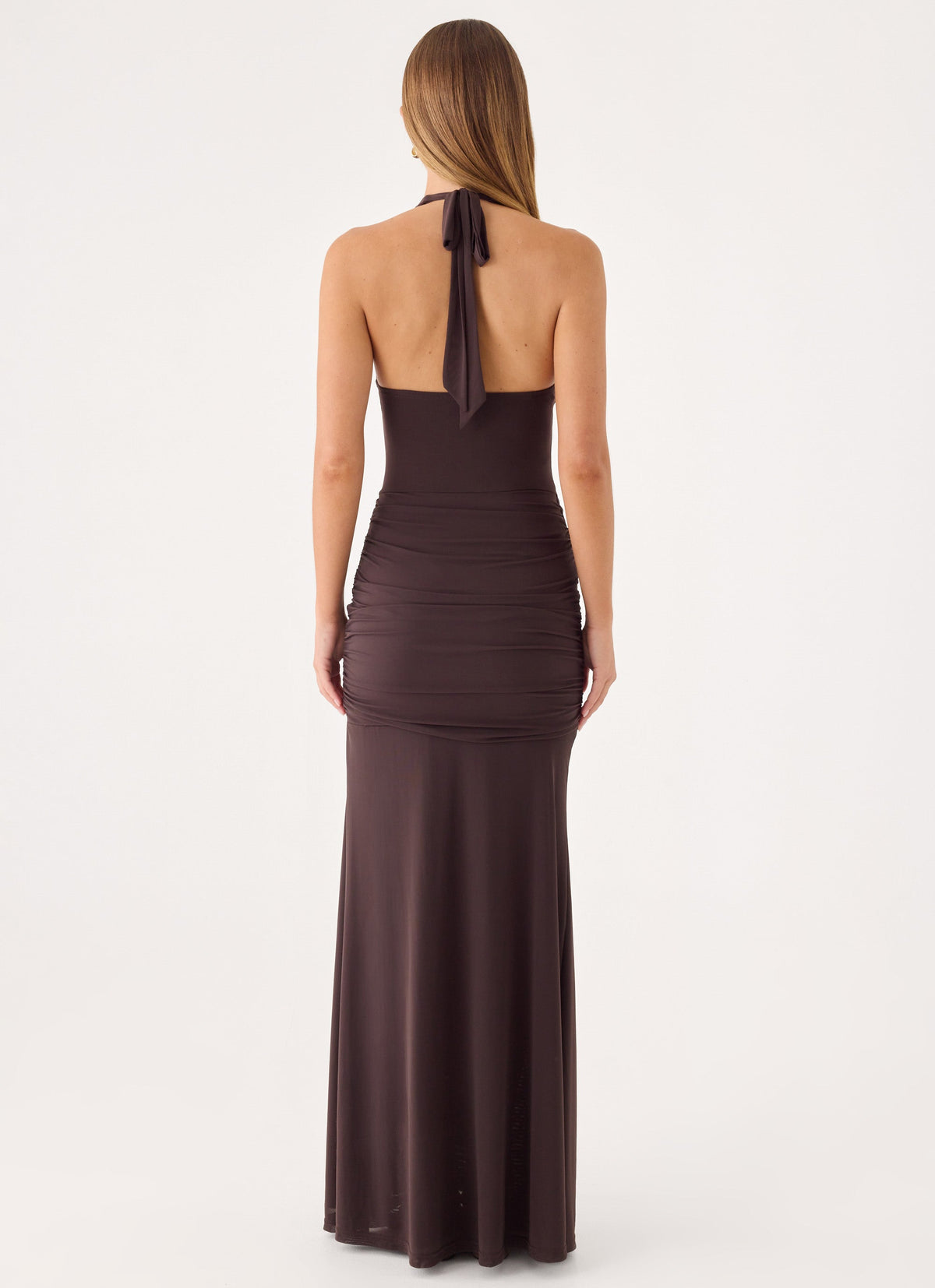 Myrhee Maxi Dress - Chocolate
