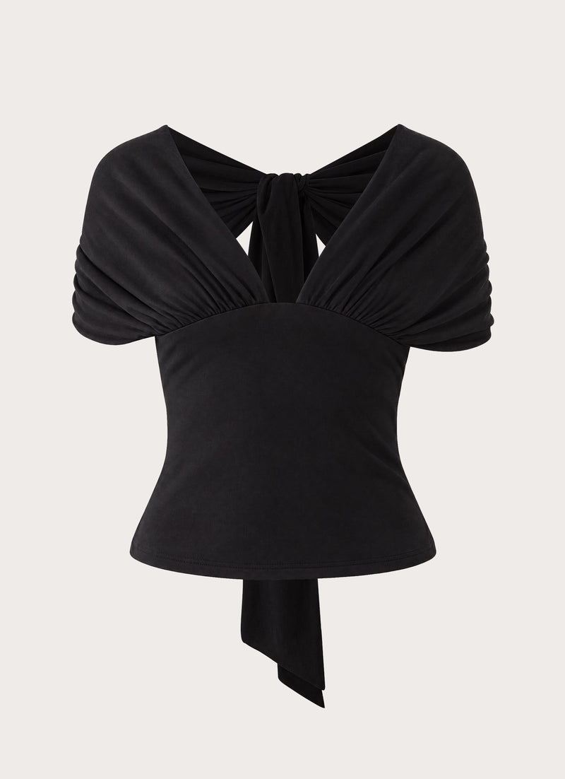 Nakeela Off Shoulder Top - Black