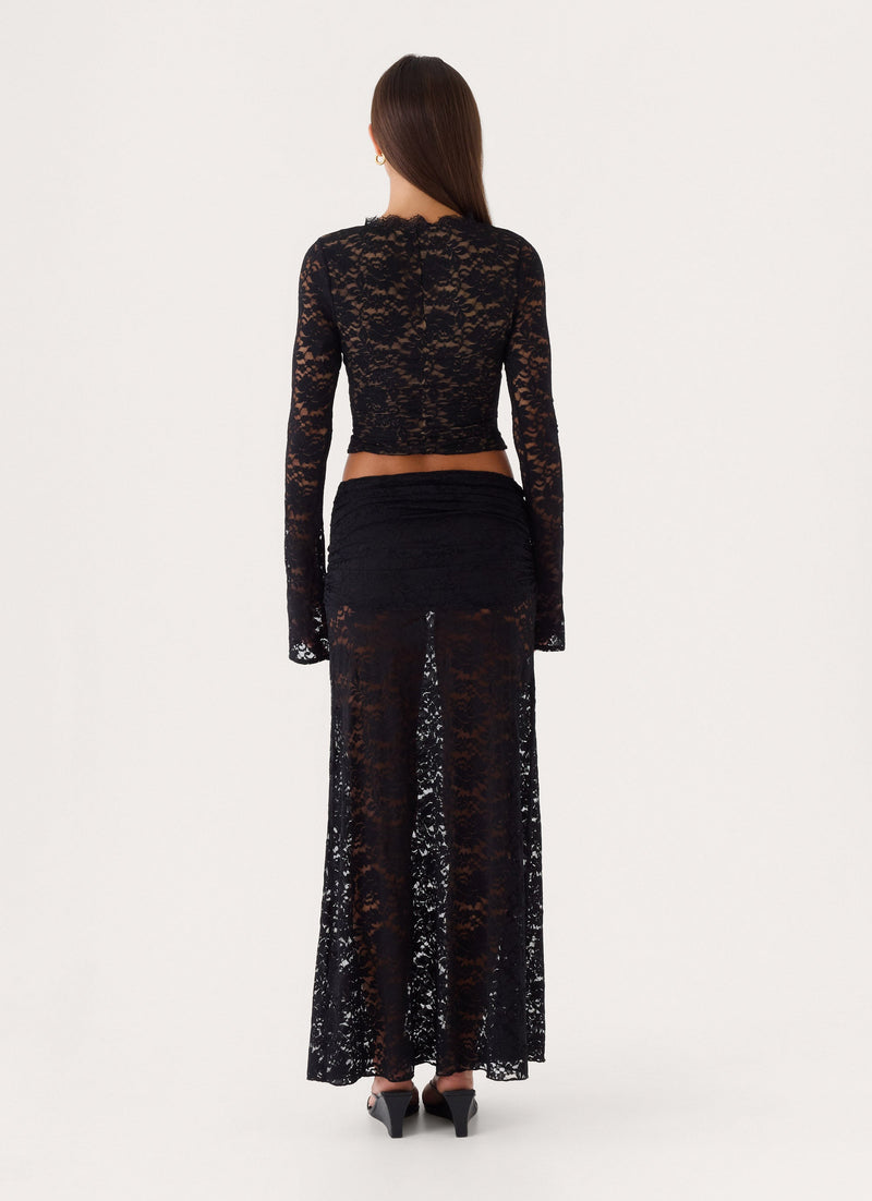Noella Maxi Skirt - Black