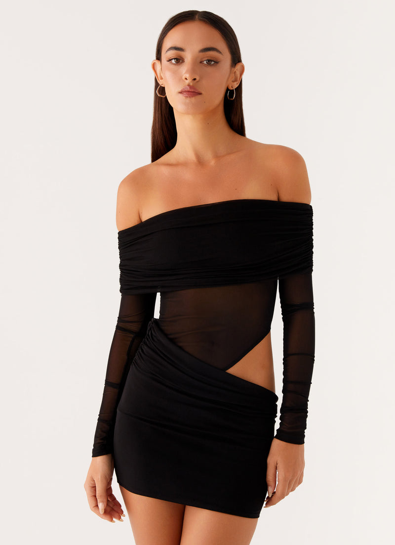 No Doubt Mini Dress Black 4