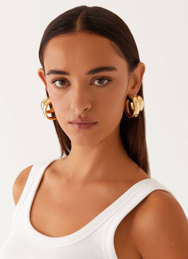 Nola Earrings - Gold