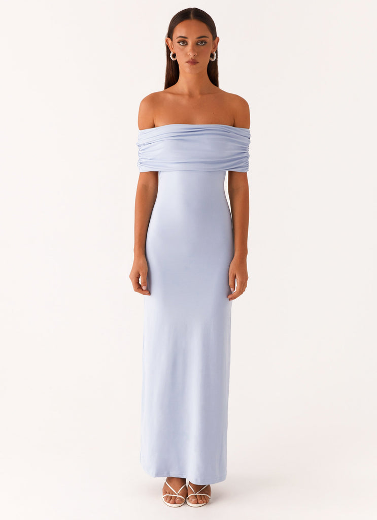 Normani Maxi Dress - Pale Blue