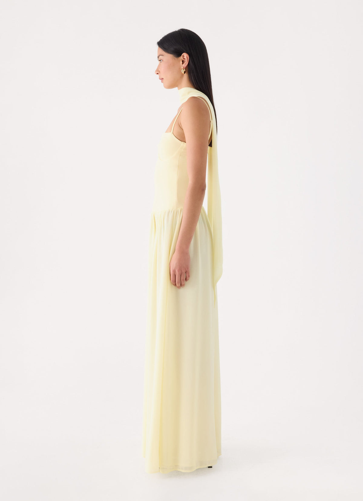 On My Page Maxi Dress - Yellow