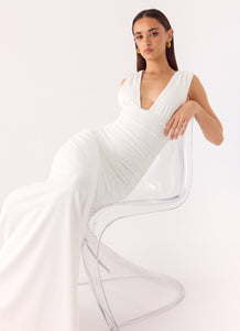 Options Maxi Dress - White