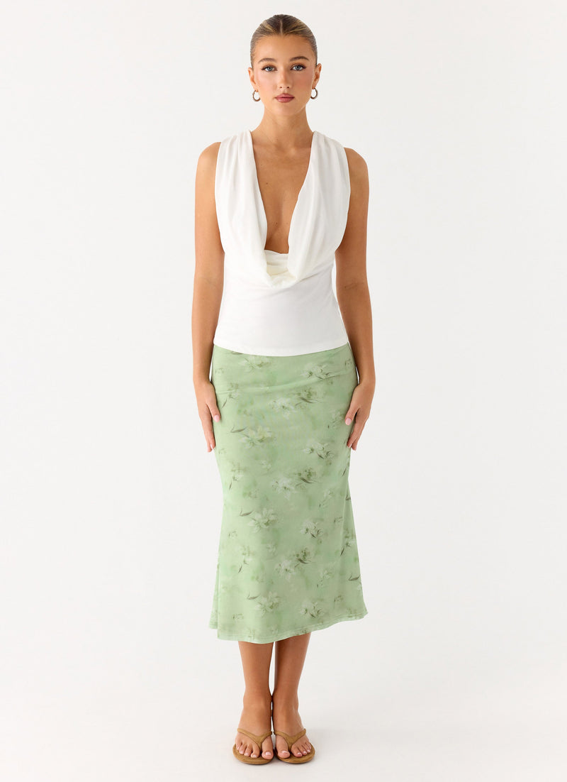 Oracle Top - White