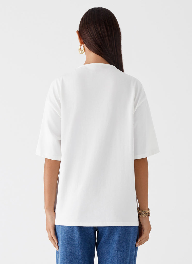 Orena Twist T-Shirt - White