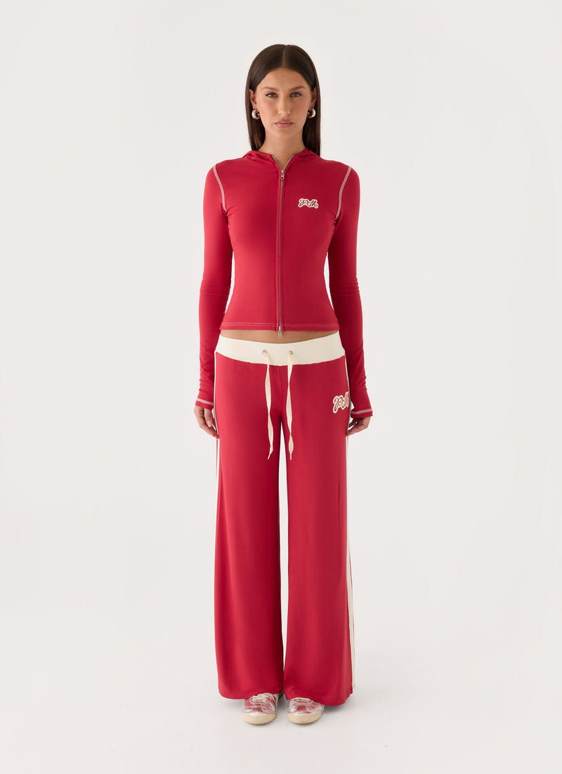 Paris Sweatpants - Red