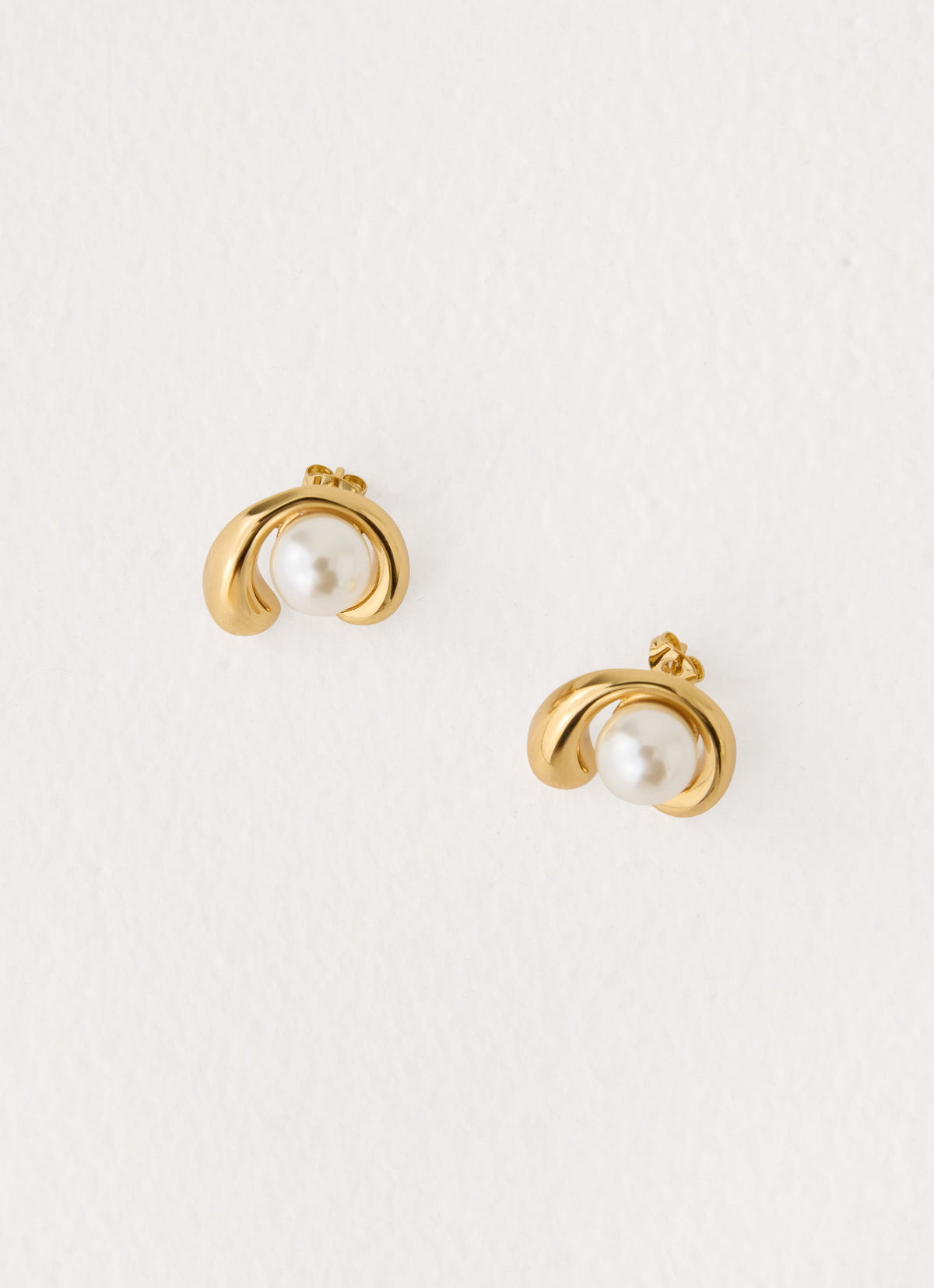 Pearl Promise Earrings - Gold/Pearl