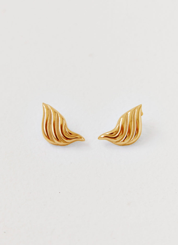 Cloud Nine Earrings - Gold