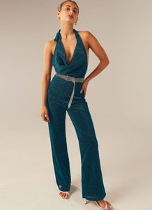 Villa Vera Jumpsuit - Emerald - Peppermayo