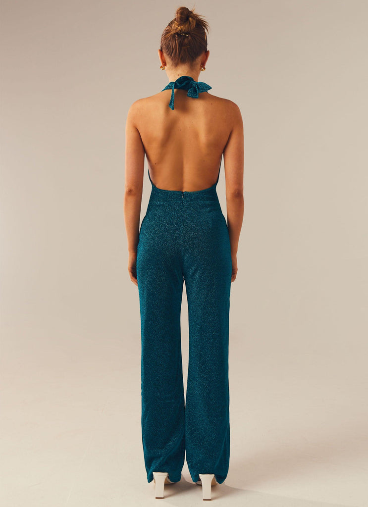 Villa Vera Jumpsuit - Emerald - Peppermayo