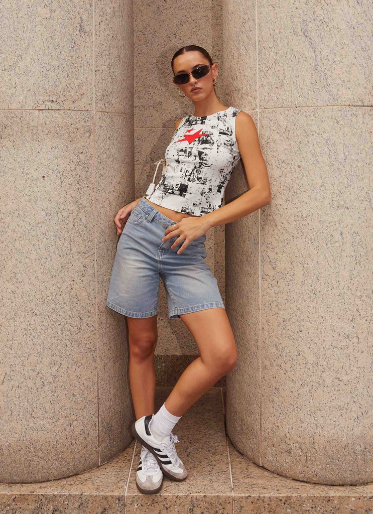 Skipper Graphic Tank Top - Editorial