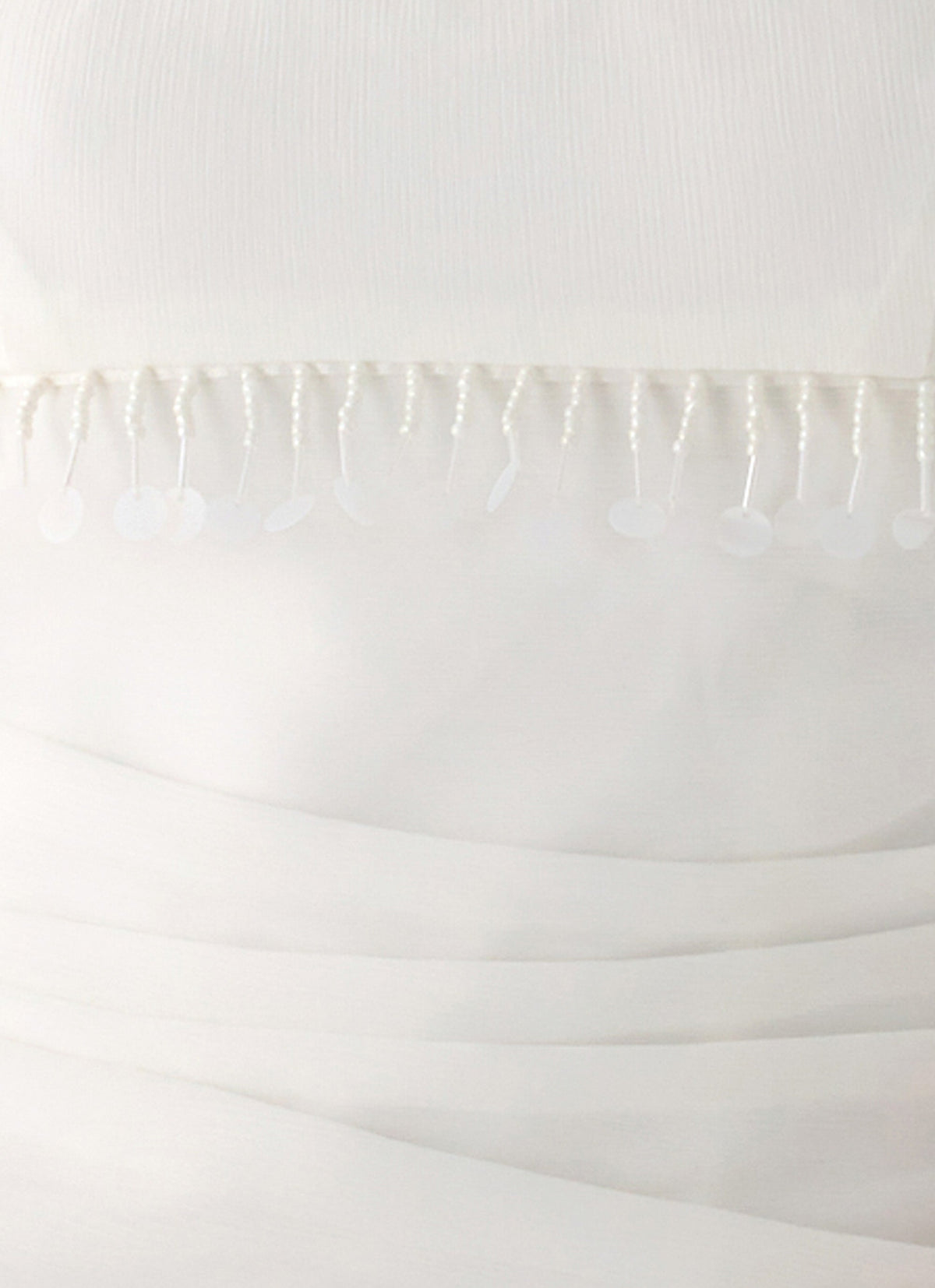 Perfect Celebrity Beaded Top - White