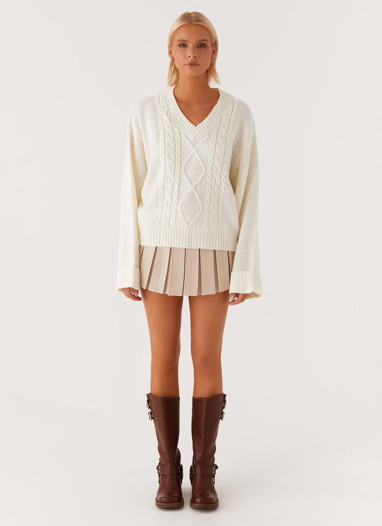 Play Pretend Knit Jumper - Ivory