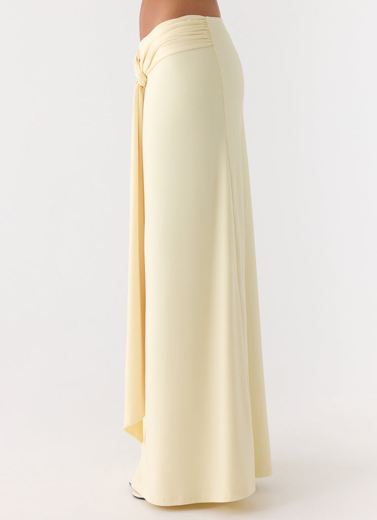 Ravi Maxi Skirt - Yellow