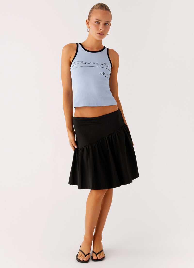 Rayna Midi Skirt - Black