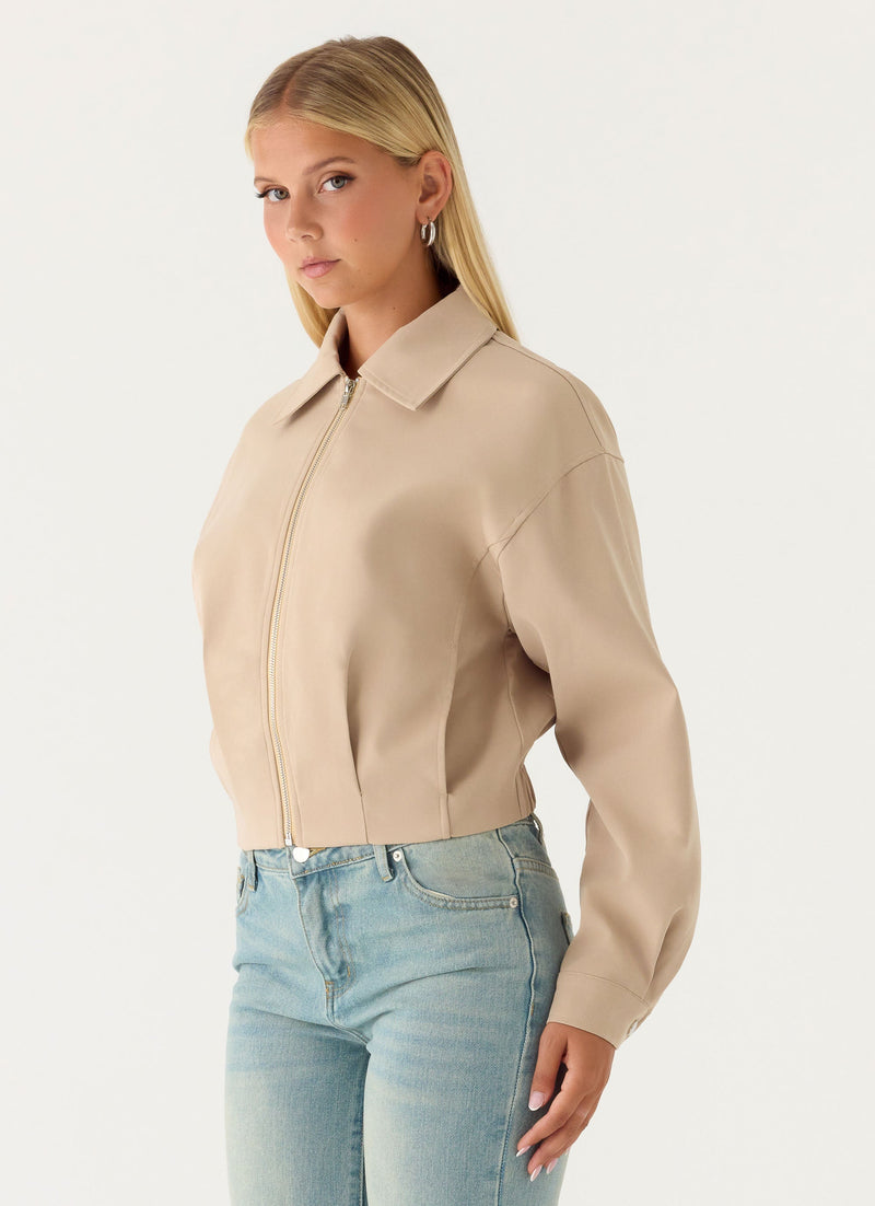 Ready To Go Jacket - Beige