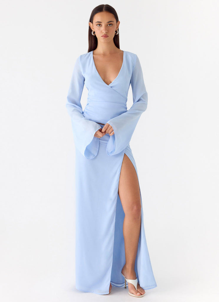 Remee Maxi Skirt - Blue