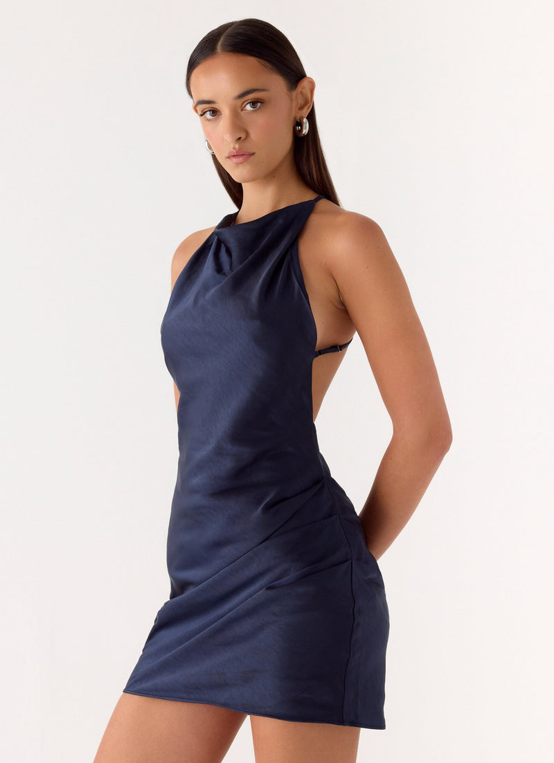 Rhia Mini Dress - Navy