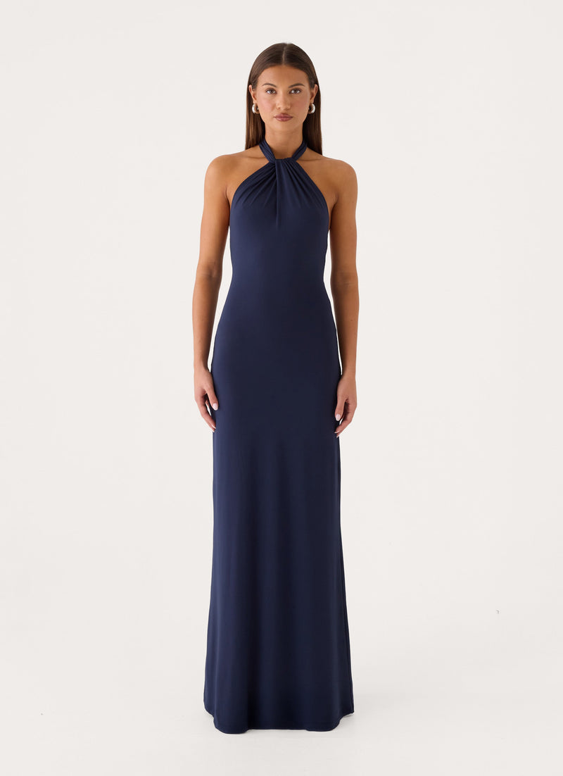 Rosanna Maxi Dress - Navy