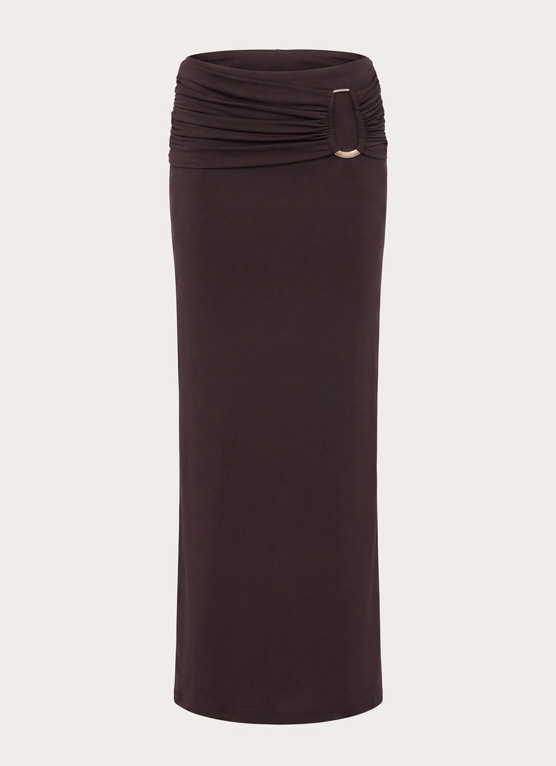 Rosanna Maxi Skirt - Chocolate
