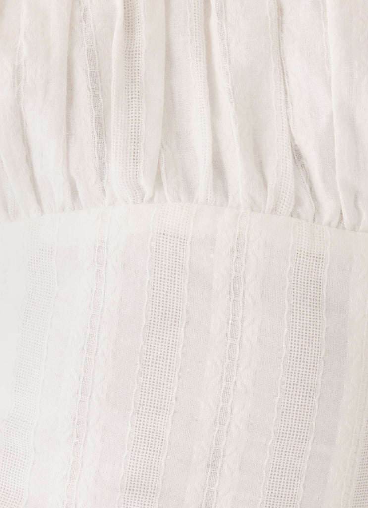 Roslynn Maxi Dress - White