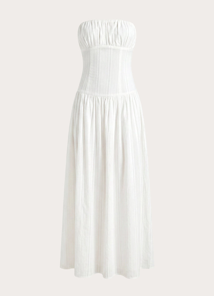 Roslynn Maxi Dress - White