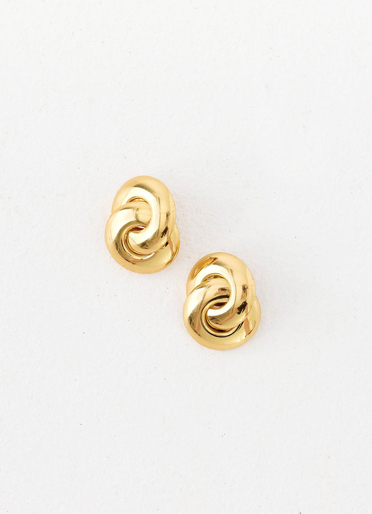 Rosso Rush Earrings - Gold
