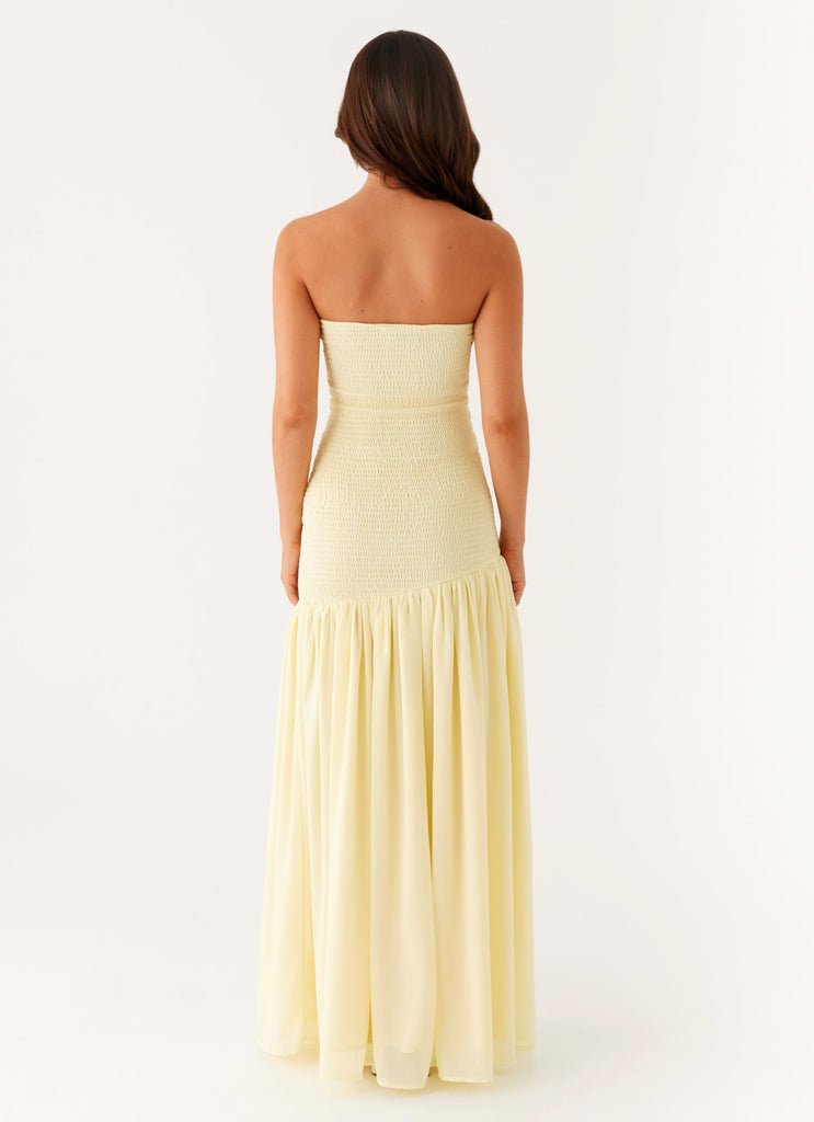 Royce Maxi Dress - Yellow