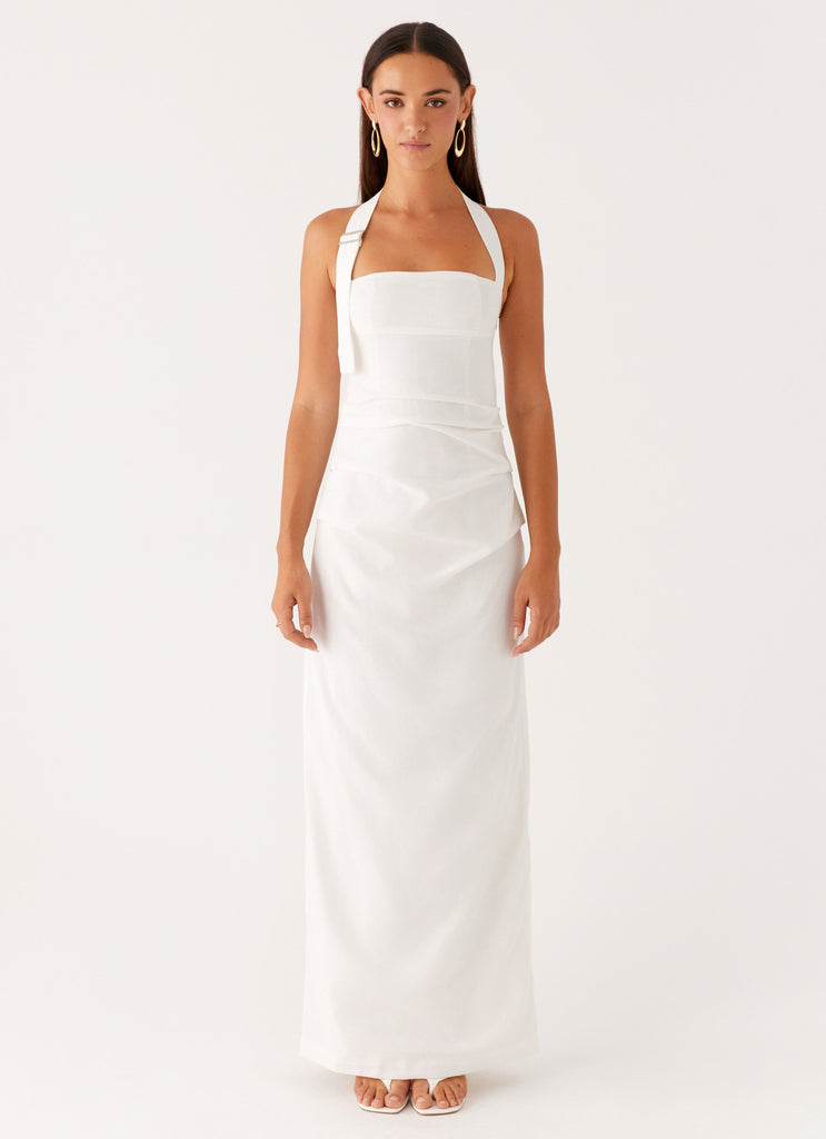 Rumour Has it Maxi Dress - White