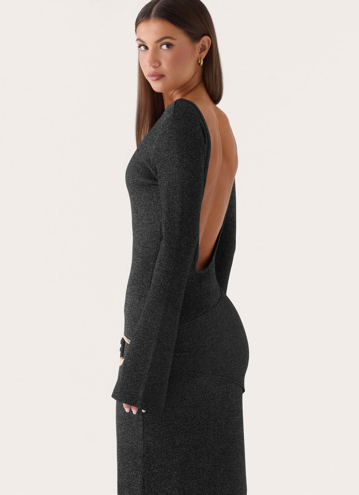 Sovereign Maxi Dress - Black