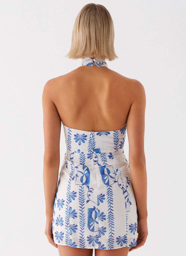 Womens Taryn Cut Out Maxi Dress  in the colour  Primrose in front of a light grey background