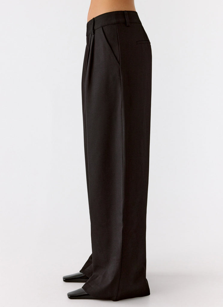 Samuel Low Rise Baggy Pants - Black