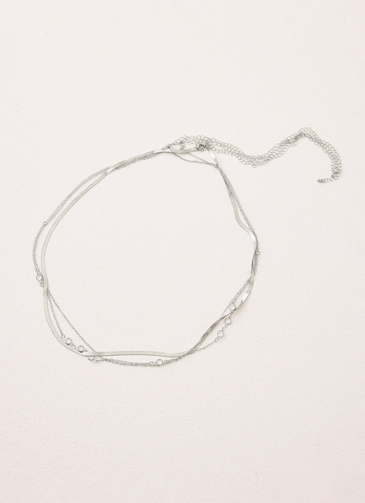 Scene Stealer Belly Chain - Silver