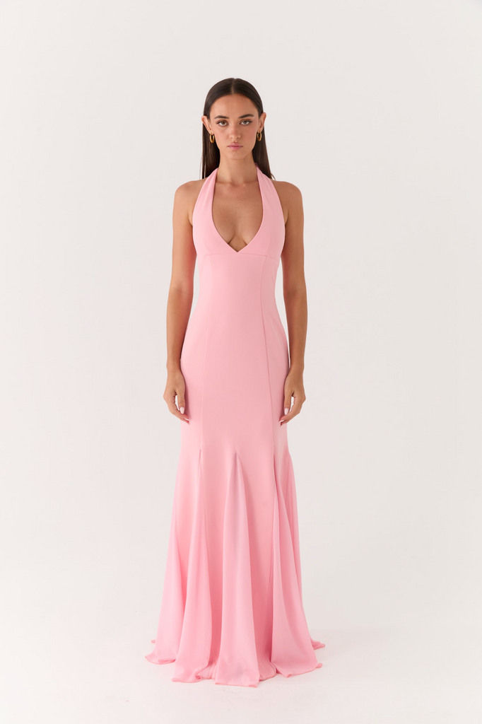 Girl Talk Maxi Dress - Pink