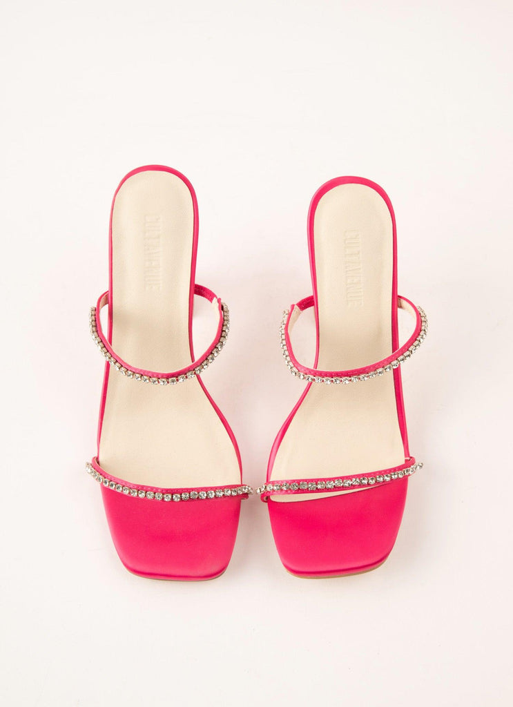 Burano Nights Heel - Magenta - Peppermayo