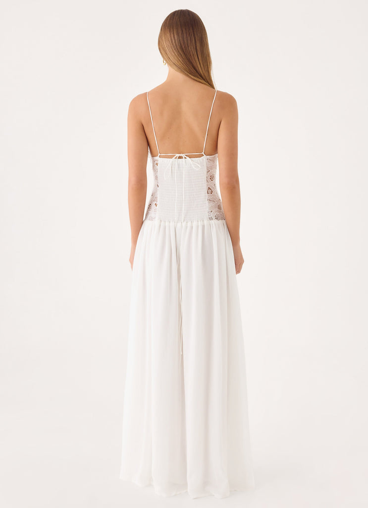 Shooting Love Maxi Dress - White