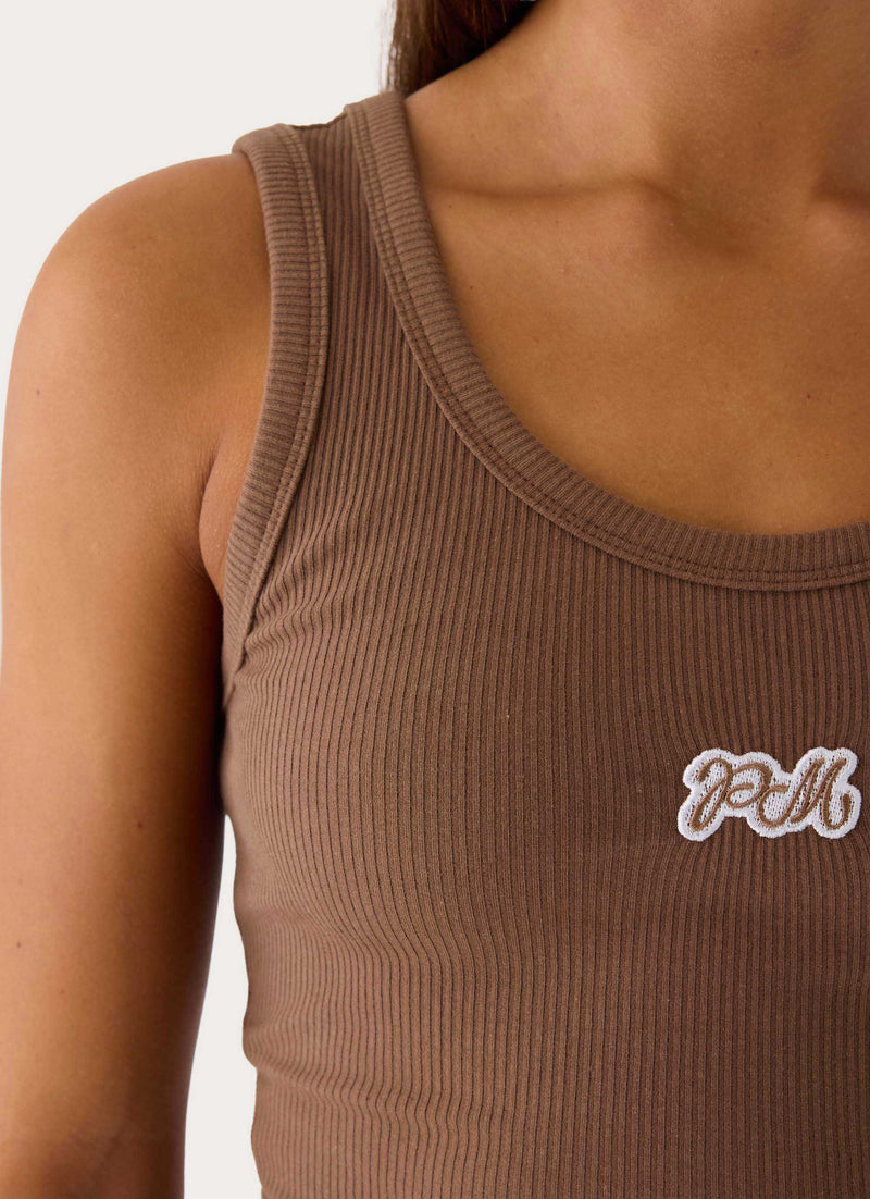 Muse Signature Tank Top - Chocolate