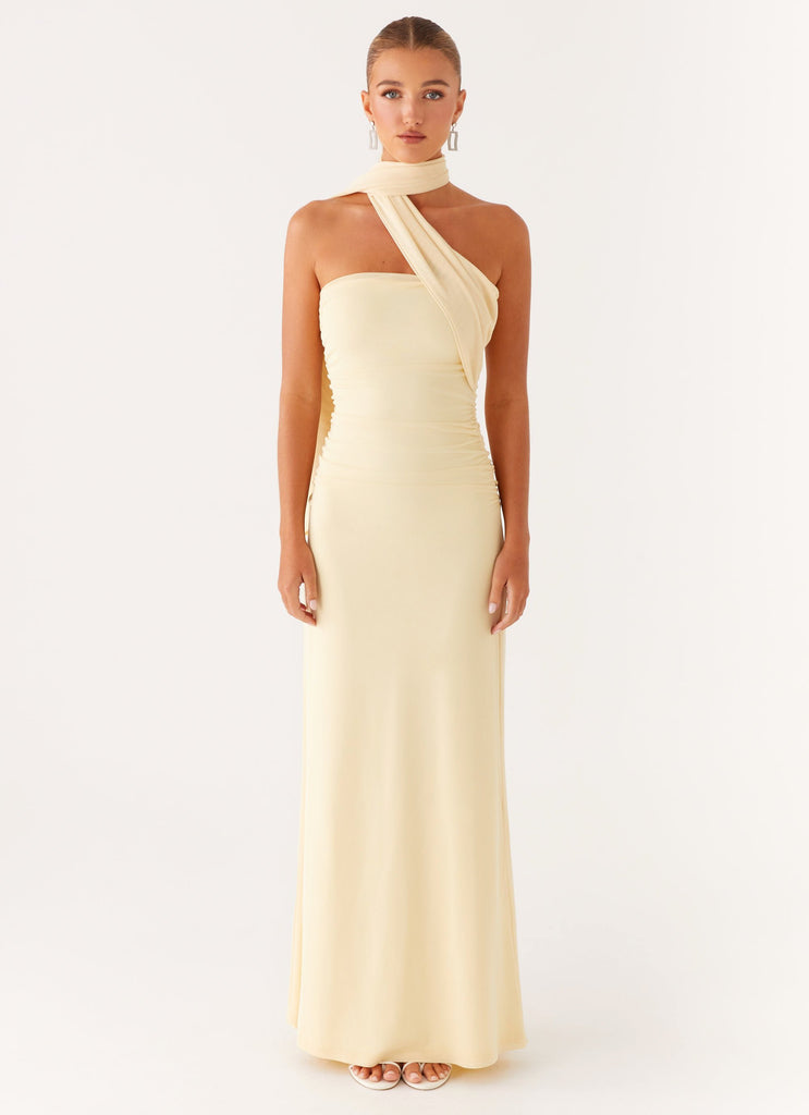 Songbird Maxi Dress - Yellow