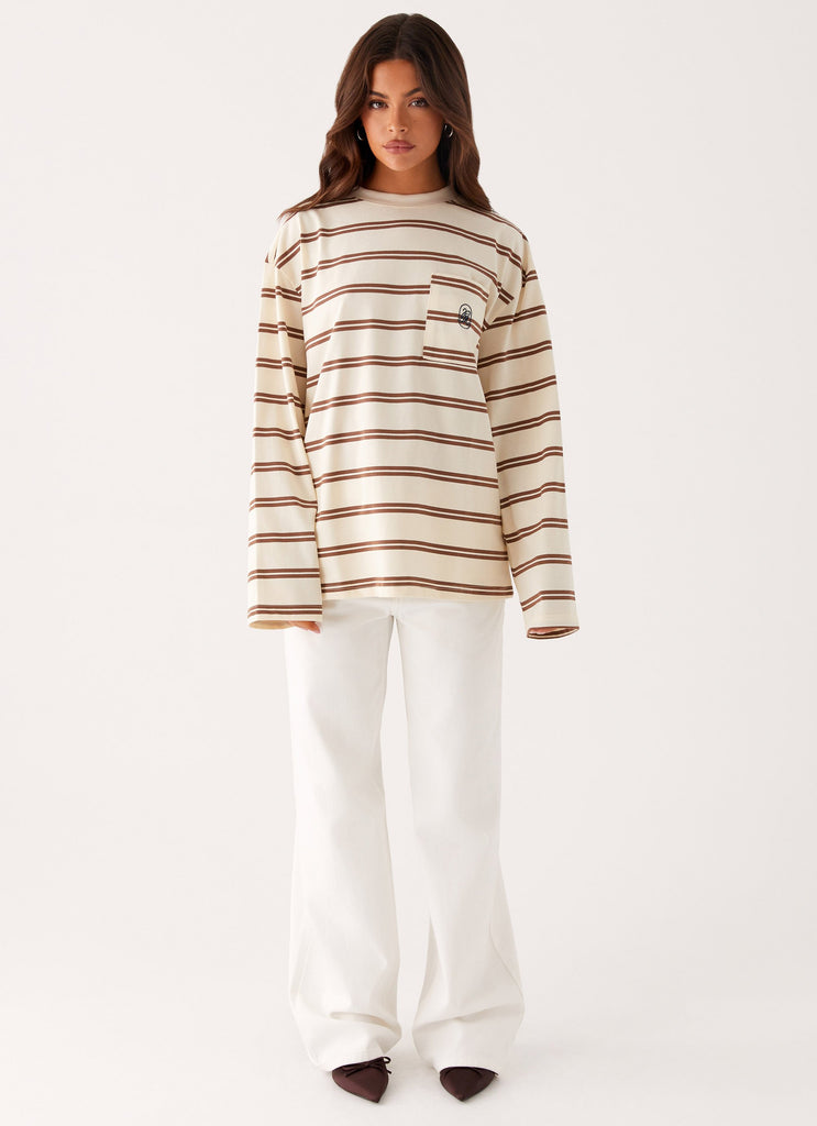 Sopha Long Sleeve Top - Stripe