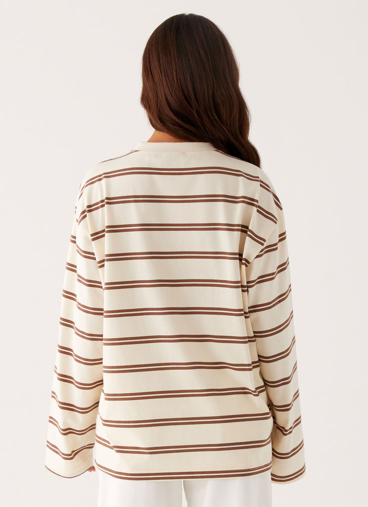 Sopha Long Sleeve Top - Stripe