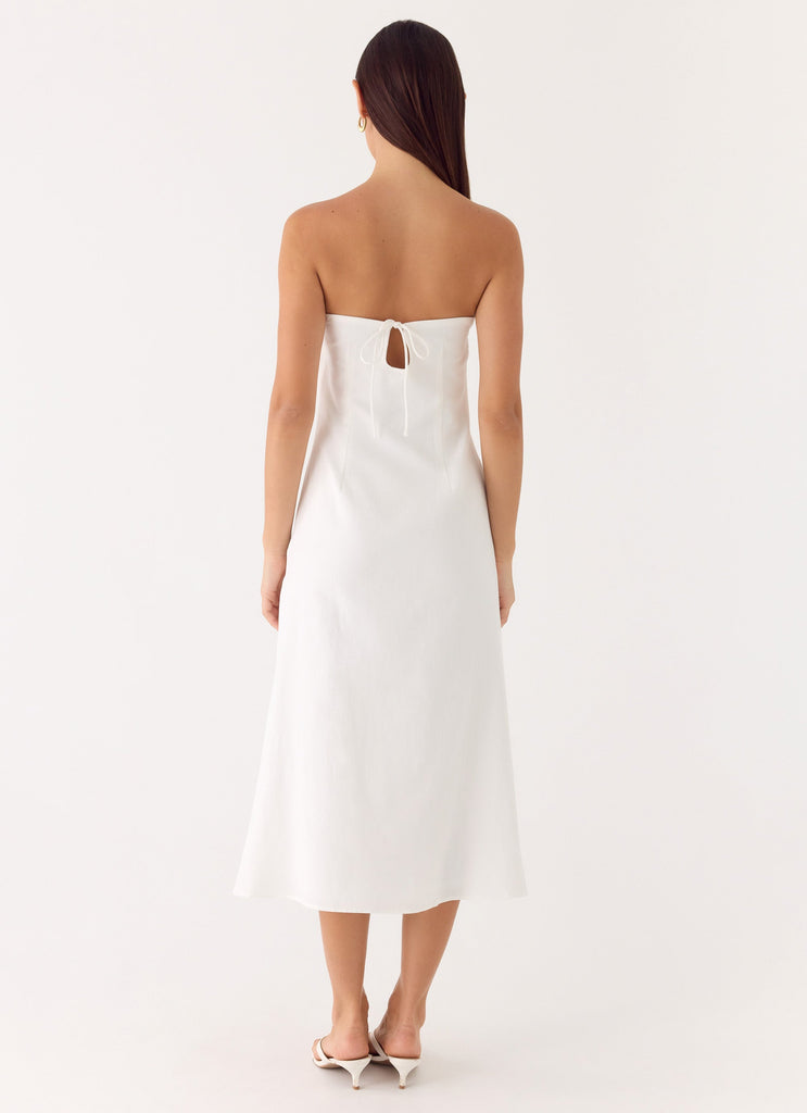 Sun Searching Maxi Dress - White