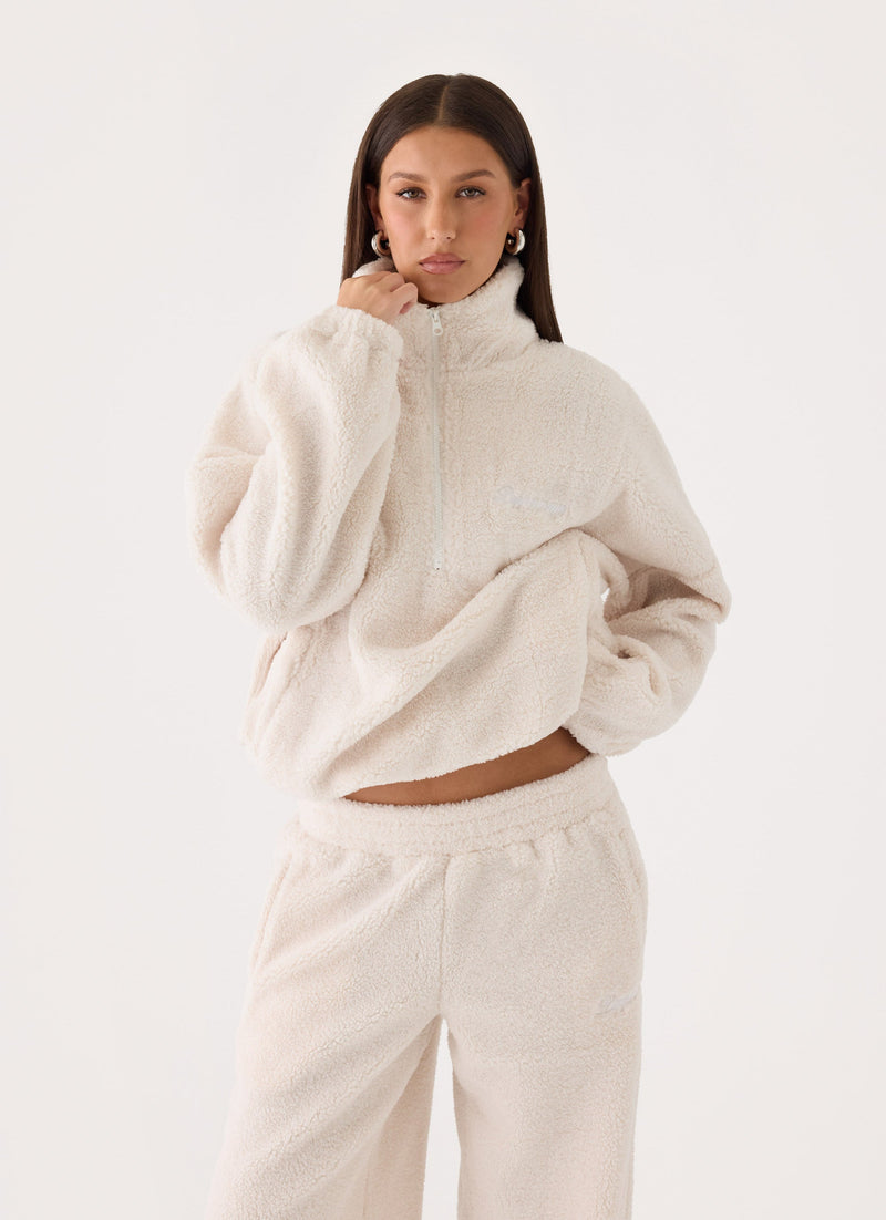 Sunday Pullover Hoodie - Cream