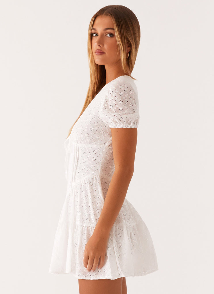 Sweetness Mini Dress - White