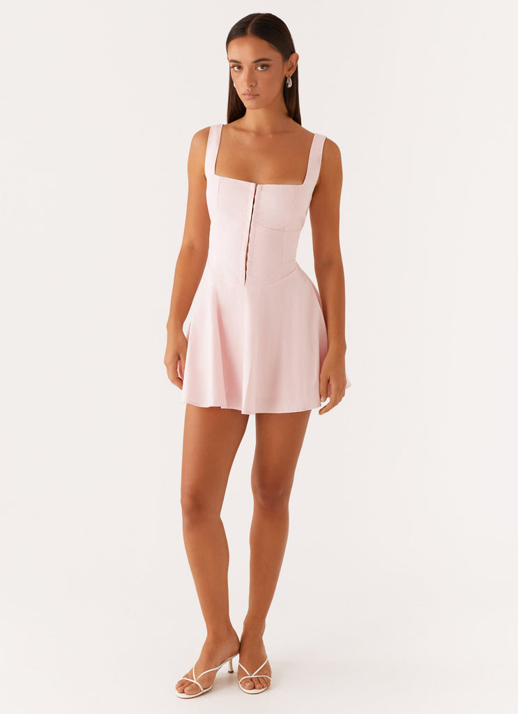 The Isle Mini Dress - Pink