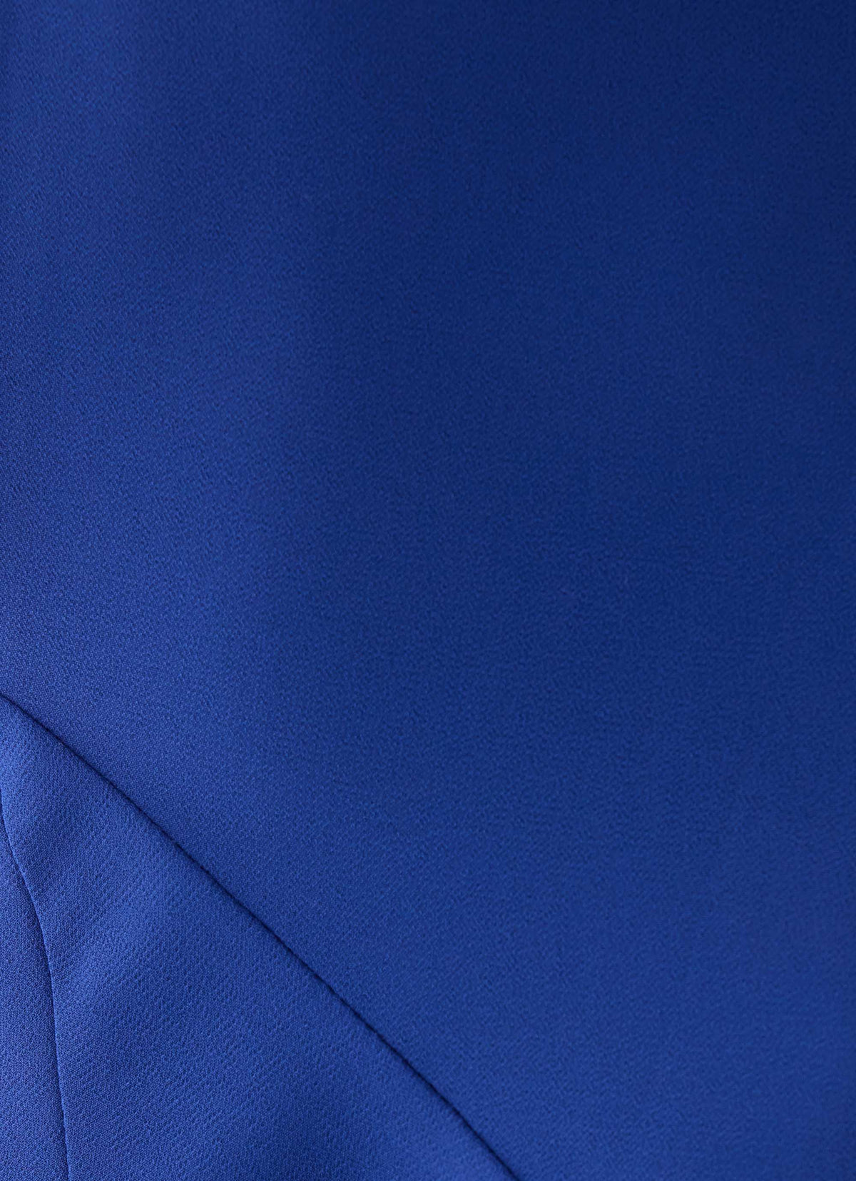 Tunelia Asymmetric Midi Dress - Blue